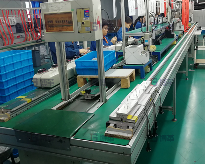 采用雙邊流水線,節(jié)約空間,電子組裝材料水蜘蛛配送。 采用雙邊流水線,節(jié)約空間,電子組裝材料水蜘蛛配送。